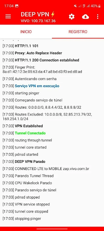 DEEP VPN Screenshot 3