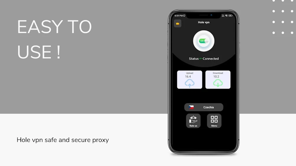 Hole VPN : Secure Proxy Screenshot 3