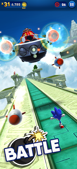 Sonic Dash - Endless Running Mod Screenshot 3