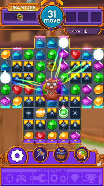 Jewel Maker : Match 3 Puzzle Mod Screenshot 1