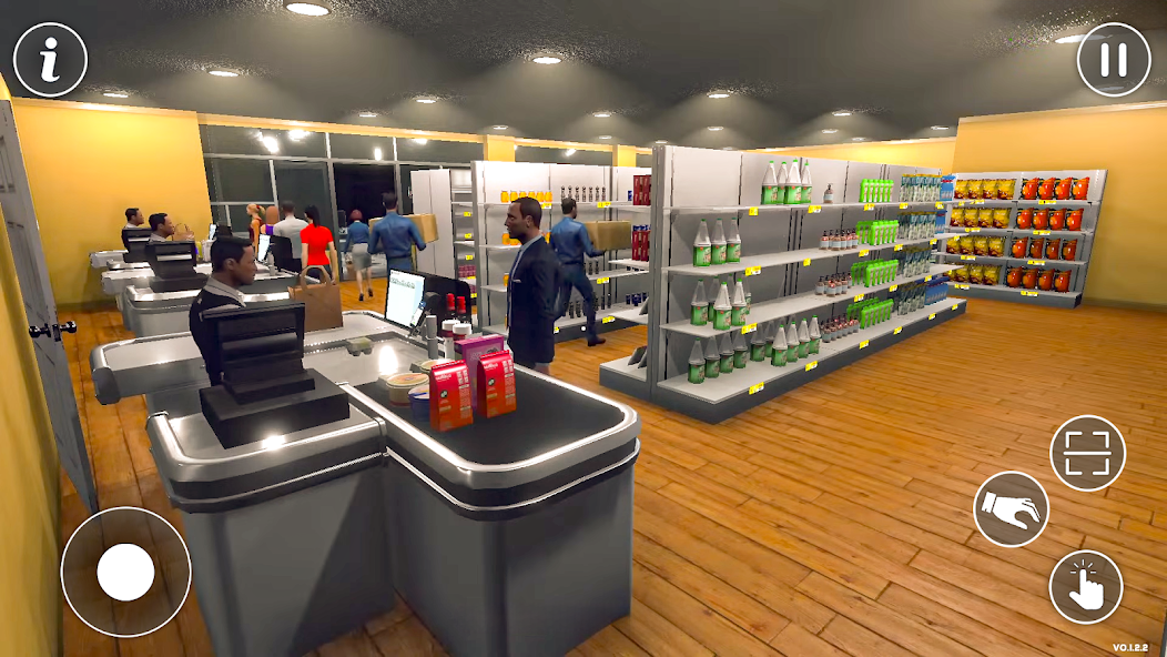 Supermarket Cashier Games 3D Mod Screenshot 4