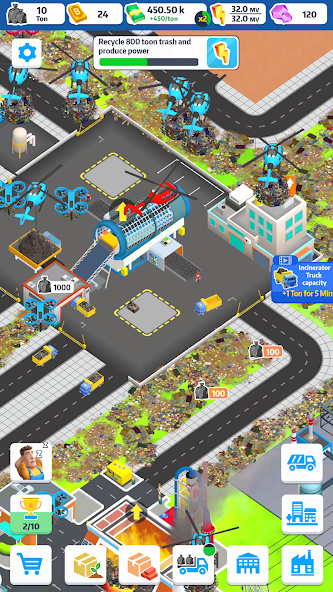 Trash Tycoon Idle business Mod Screenshot 4