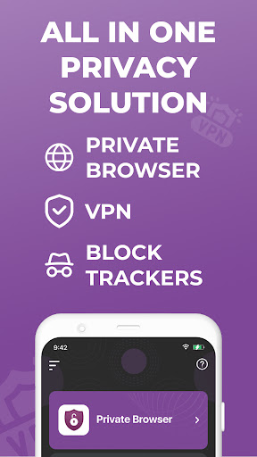 Anonymous Private Browser +VPN Screenshot 1
