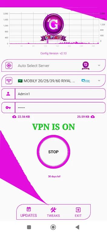 GUPTA VIP VPN Screenshot 2