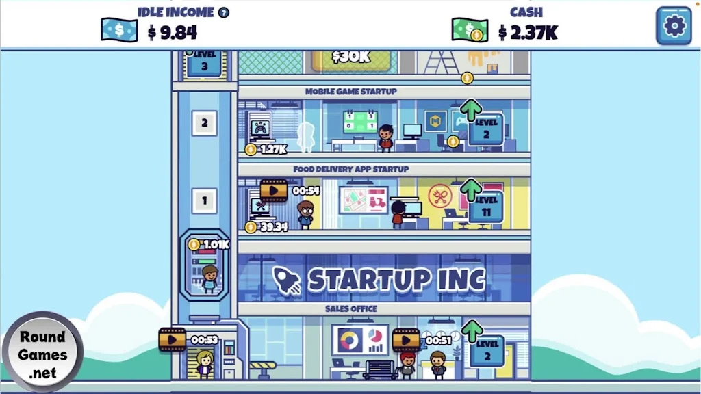 Idle Startup Tycoon Screenshot 1