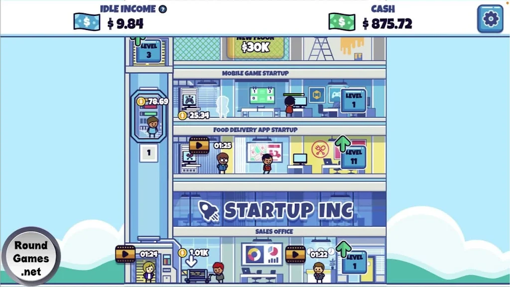 Idle Startup Tycoon Screenshot 4