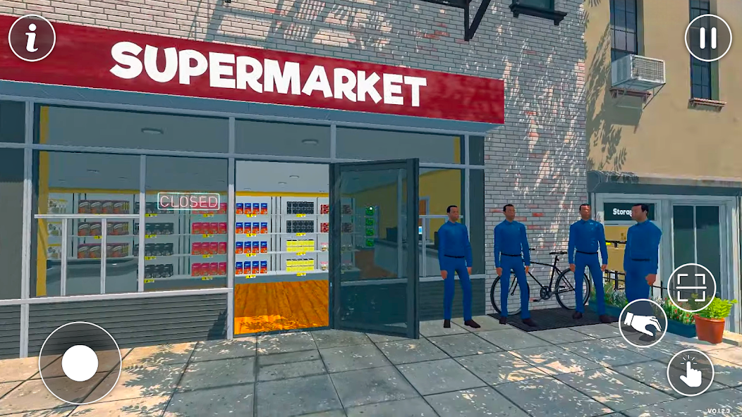 Supermarket Cashier Games 3D Mod Screenshot 1
