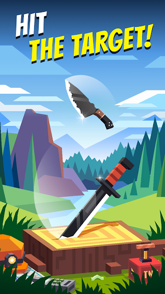 Flippy Knife: 3D flipping game Mod Screenshot 1