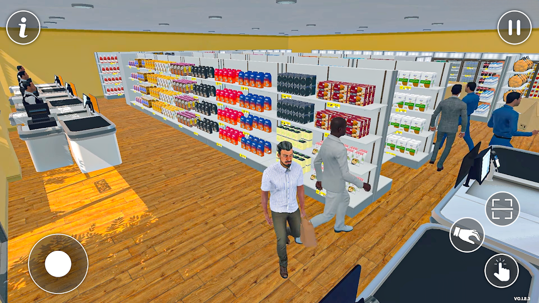 Supermarket Cashier Games 3D Mod Screenshot 3