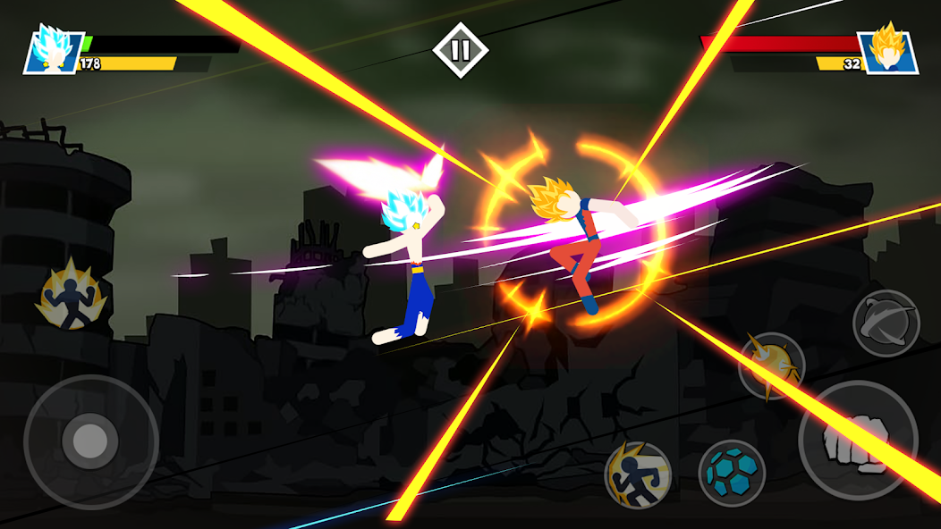 Stick Warriors Shadow Fight Mod Screenshot 3