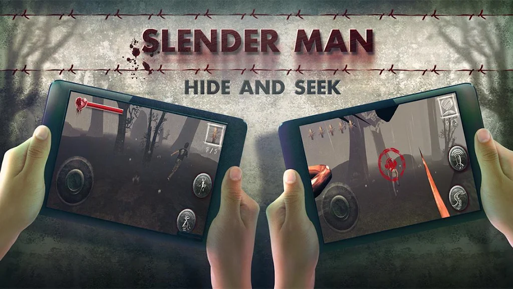 Slenderman Hide & Seek Online Screenshot 1