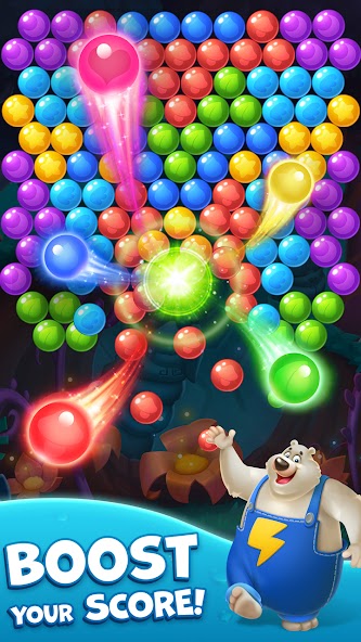 Bubble Shooter Adventure: Pop Mod Screenshot 2