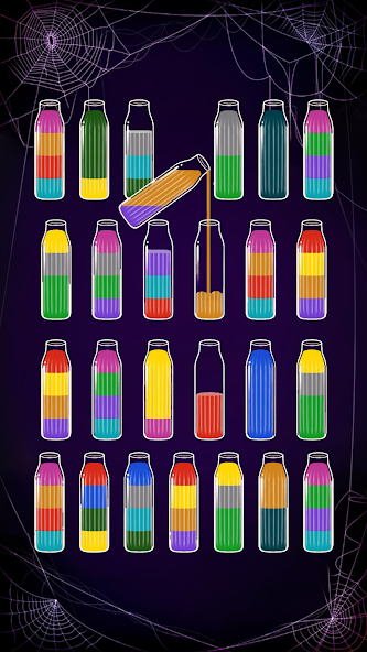 Soda Sort: Water Color Puzzle Mod Screenshot 2