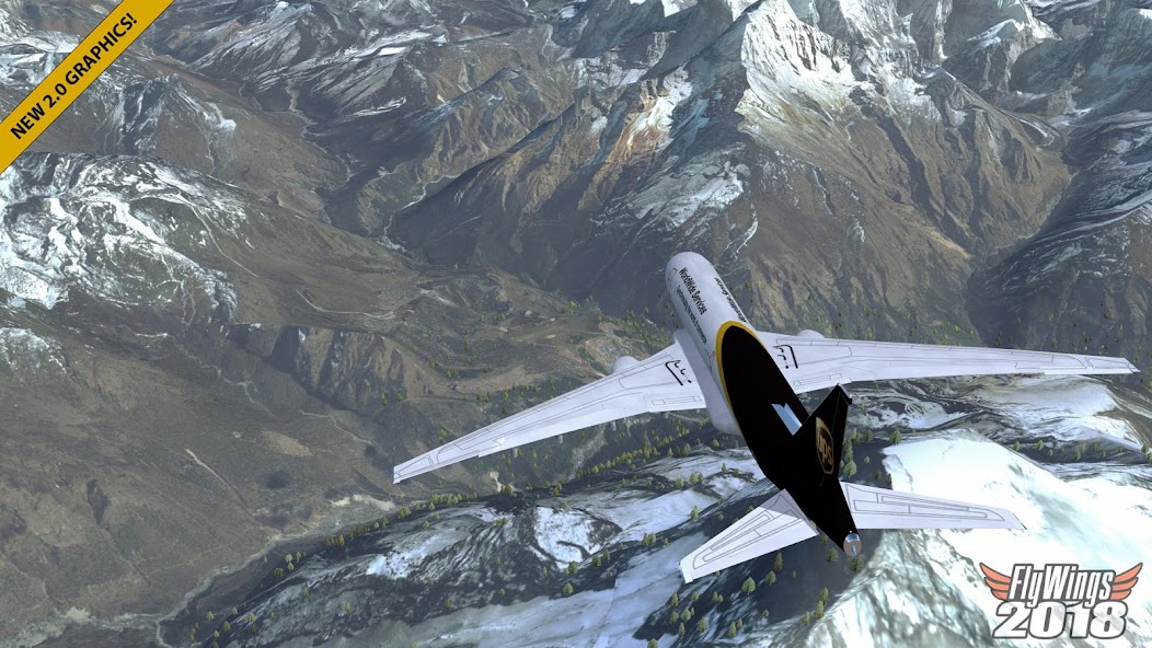 Flight Simulator 2018 FlyWings Mod Screenshot 1