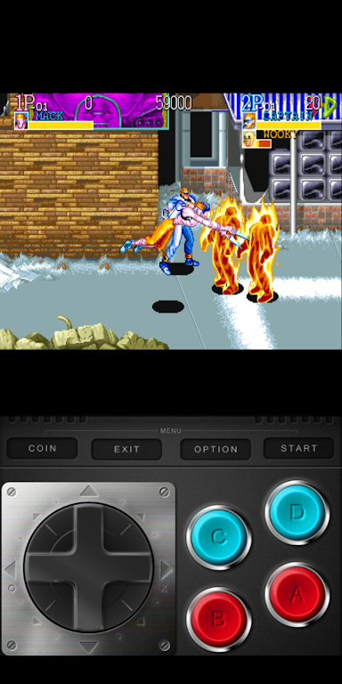 Code captain commando arcade Screenshot 1