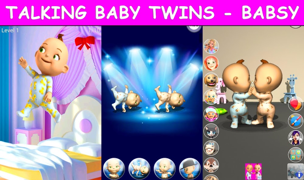 Talking Baby Twins - Babsy Mod Screenshot 3