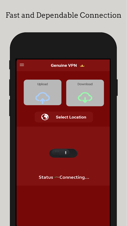 Genuine VPN : Fast & Secure Screenshot 1