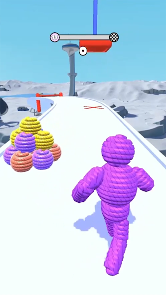 Rope-Man Run Mod Screenshot 1