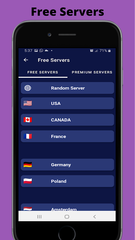 Bongo VPN Screenshot 2