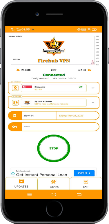Firehub VPN Screenshot 2
