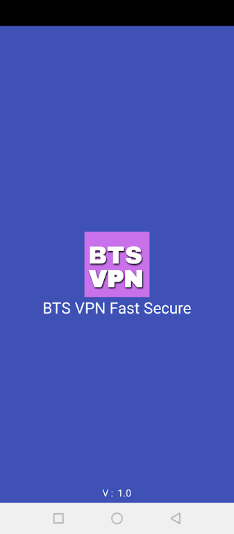 BTS VPN Fast Secure Screenshot 1