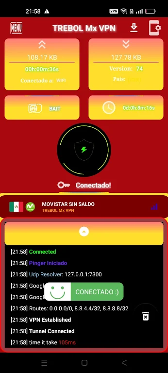TREBOL Mx VPN Screenshot 4
