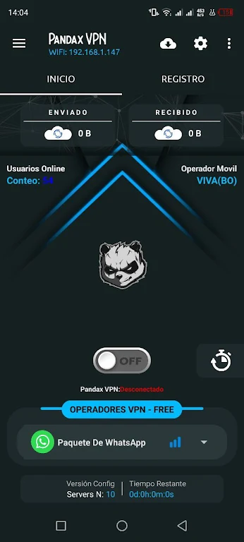 Pandax VPN Screenshot 3