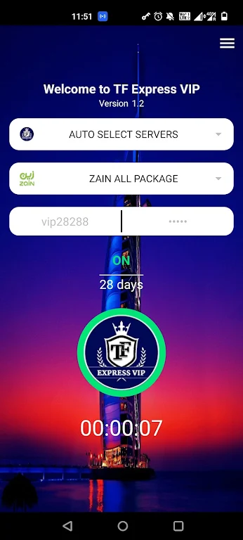 TF Express VIP VPN Screenshot 3