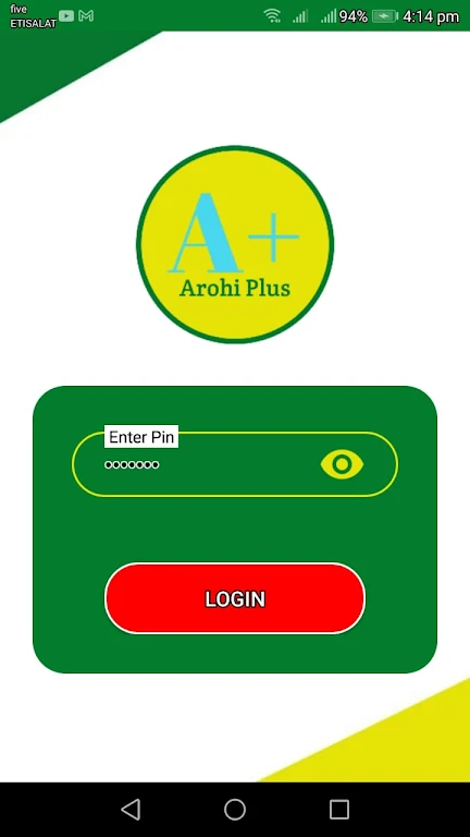 AROHI PLUS VPN Screenshot 1