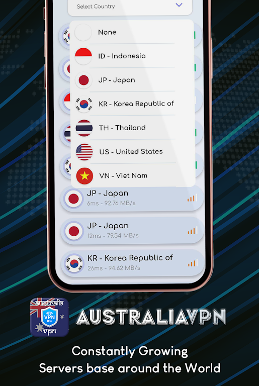 VPN Australia - get ip in VPN Screenshot 3