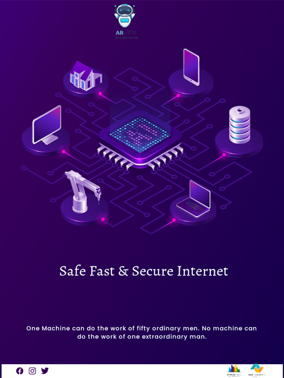 AR VPN - Fast & Safe Internet Screenshot 3