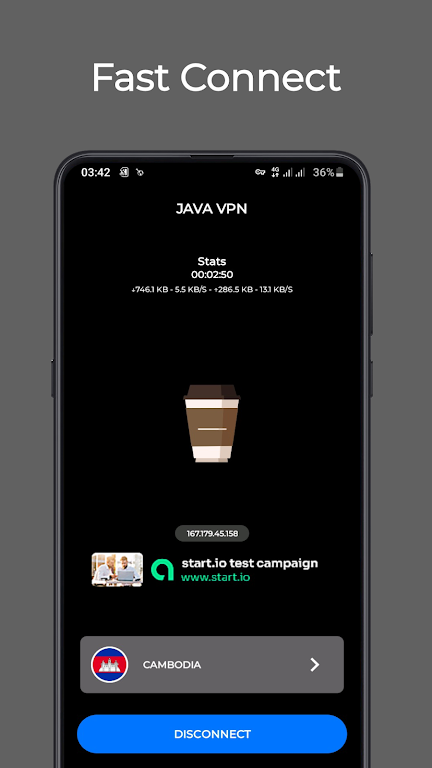 Java VPN Screenshot 3