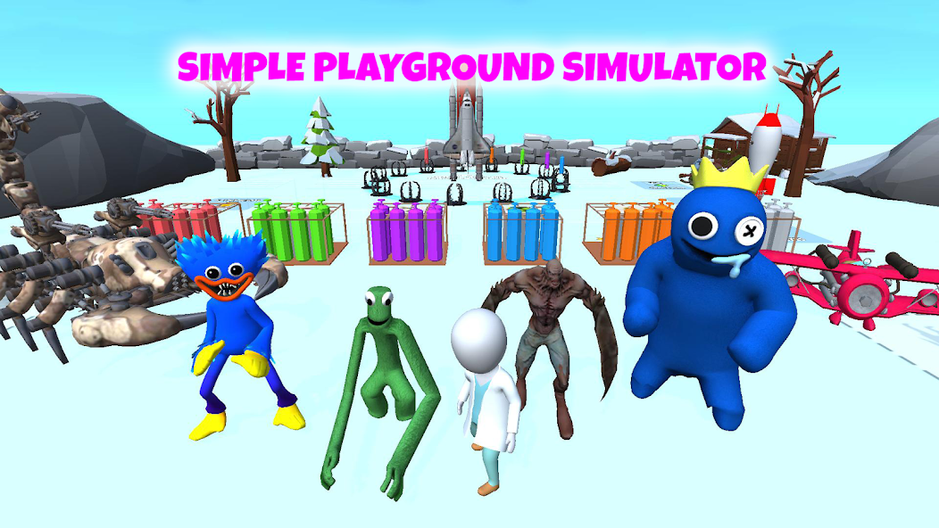Grimace monster playground Mod Screenshot 4