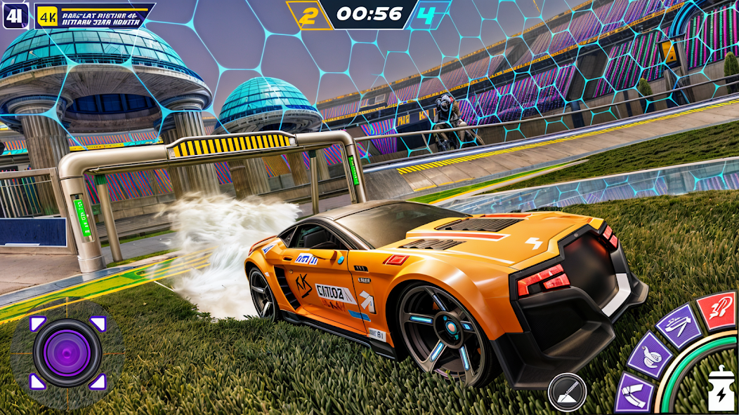 Rocket Car: Car Ball Games Mod Screenshot 4
