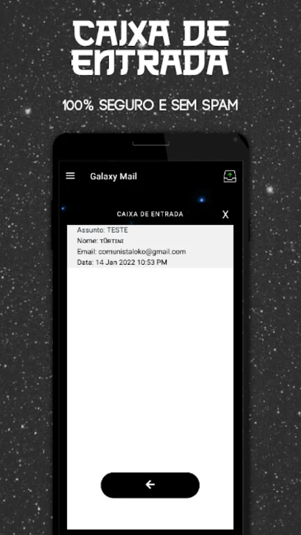 Email Temporário - Galaxy Mail Screenshot 3