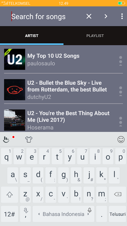 U2 Greatest Hits Songs Screenshot 4
