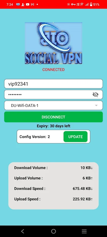 JIO Social VPN Screenshot 1