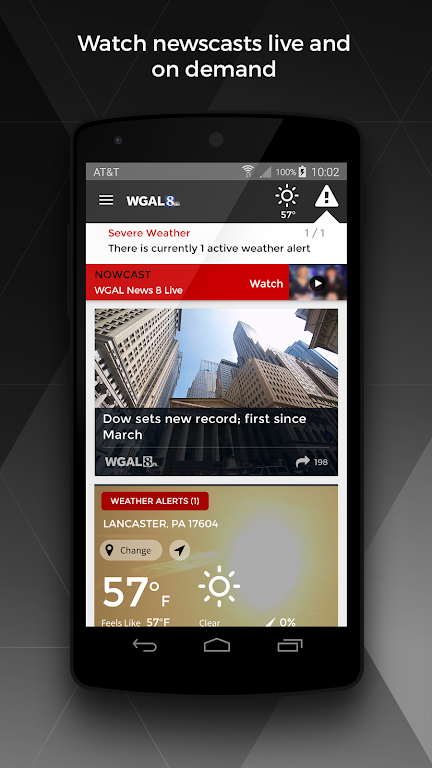 WGAL News 8 and Weather Screenshot 1