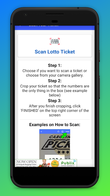 Texas Lottery Ticket Scanner & Checker Screenshot 2
