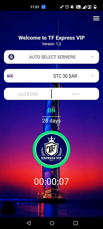 TF Express VIP VPN Screenshot 4