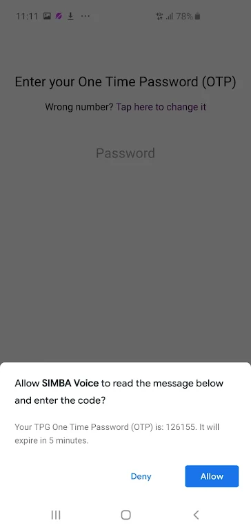 SIMBA Voice Screenshot 3