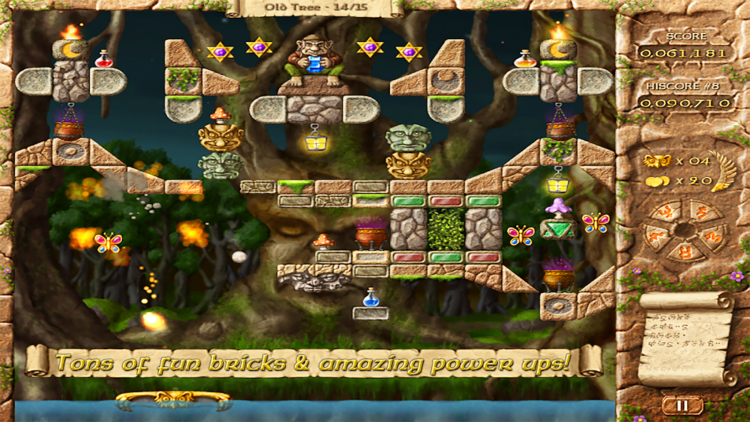 Fairy Treasure - Brick Breaker Mod Screenshot 1