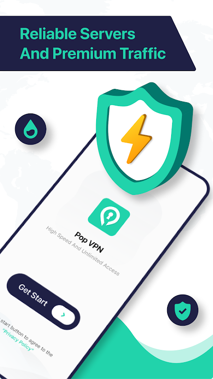 Pop VPN - Private&Fast Screenshot 3