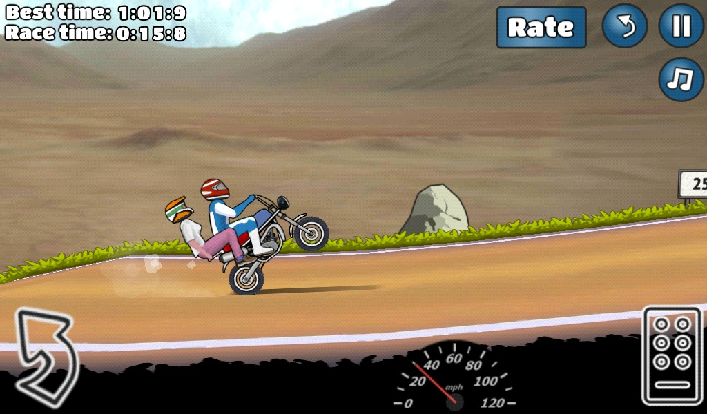 Wheelie Challenge Screenshot 1
