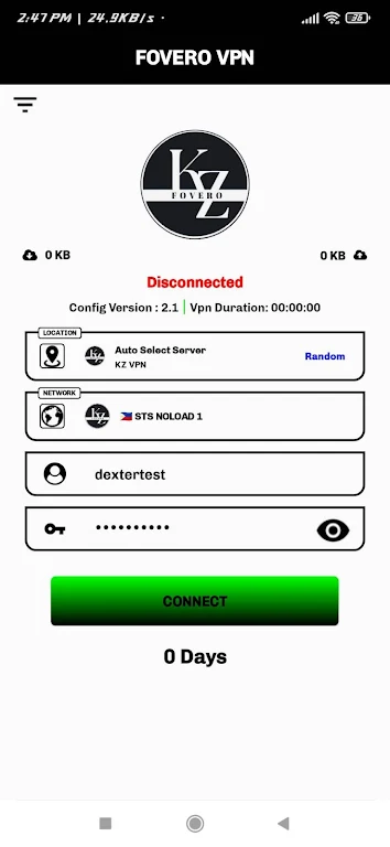 KZ VPN Screenshot 2