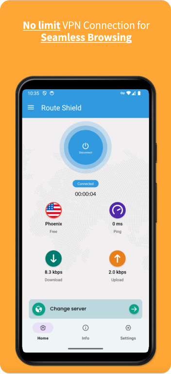 Route Shield VPN Screenshot 2