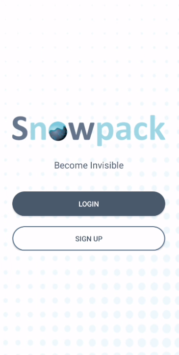 Snowpack: next generation VPN Screenshot 1