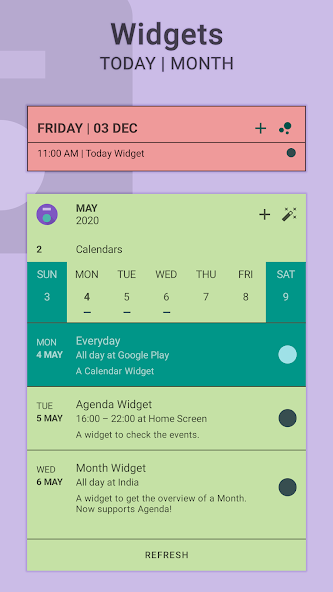 Everyday | Calendar Widget Mod Screenshot 4