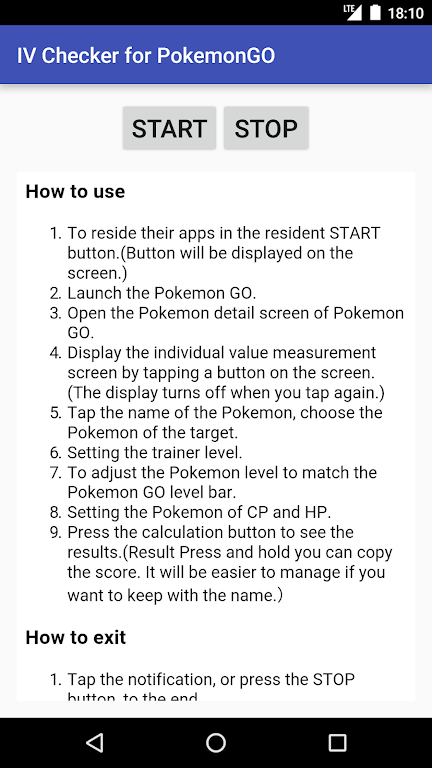 IV Calculator for Pokemon GO Screenshot 1