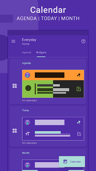 Everyday | Calendar Widget Mod Screenshot 1